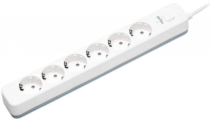 PERFEO (PF C3973) POWER STREAM - 6 роз - 5,0 м - белый