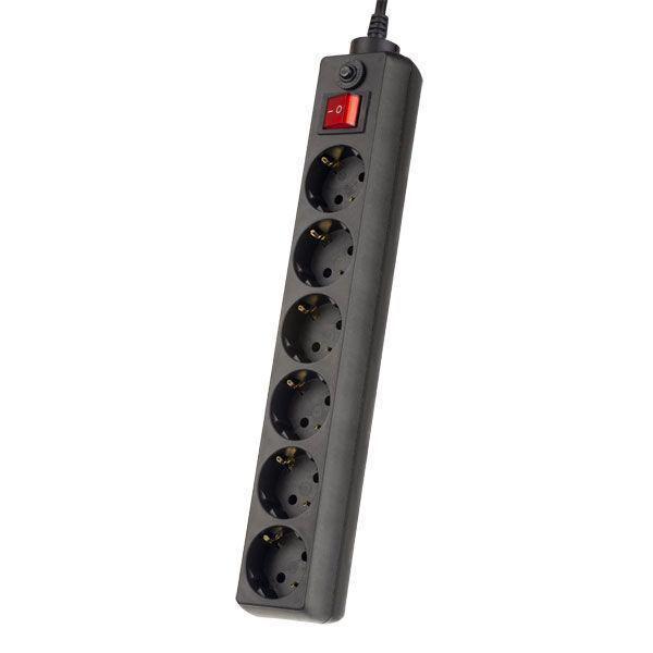 PERFEO (PF A4670) "POWER+" - 6 роз - 1,8м - черный