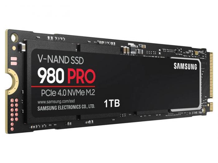 Твердотельный накопитель Samsung 980 Pro 1Tb MZ-V8P1T0BW - фото 1 - id-p199382911