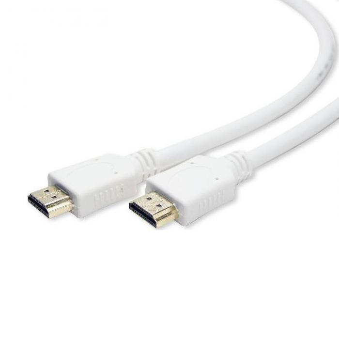 Аксессуар Gembird Cablexpert HDMI 19M v1.4 1.8m White CC-HDMI4-W-6 - фото 1 - id-p200580669