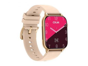 Умные часы Colmi C60 Silicone Strap Gold-White