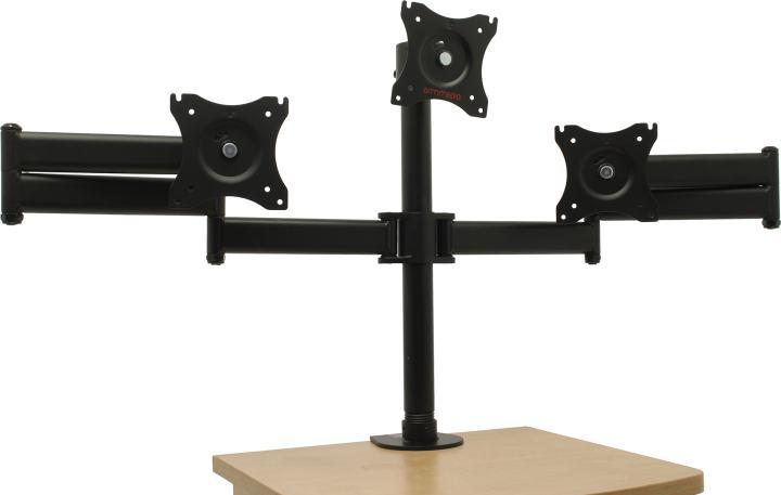 ArmMedia LCD-T15 настольный кронштейн для 3 мониторов (VESA75/100, 3x10кг)