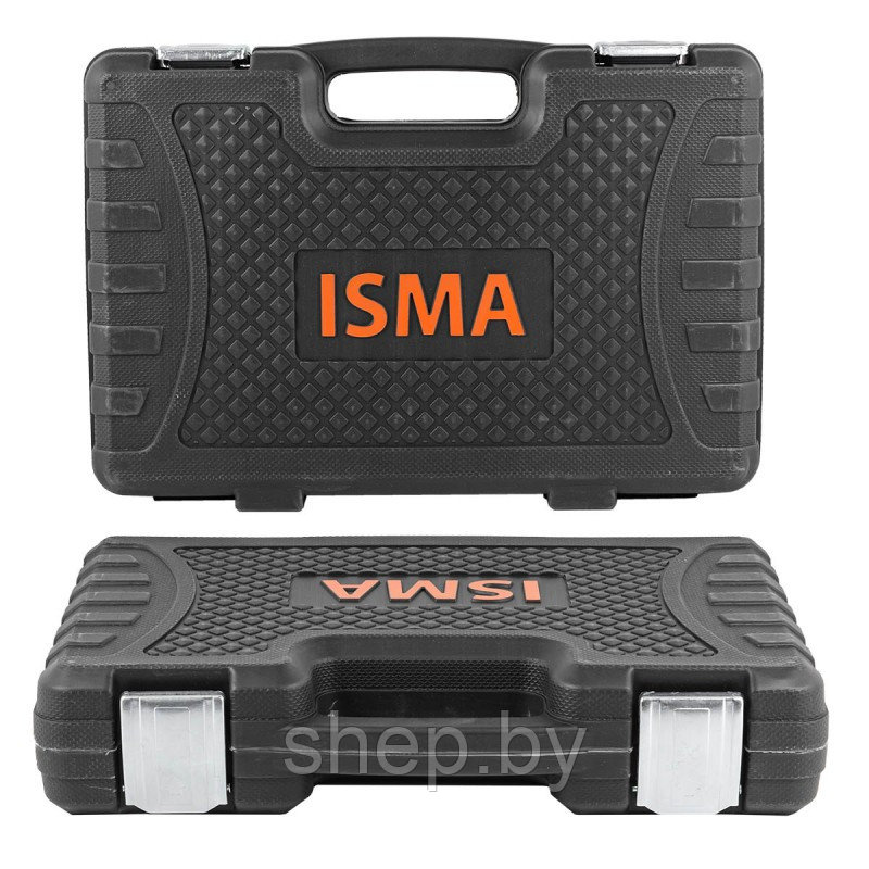 Набор инструмента ISMA-41082-5EURO 108пр. 1/4'', 1/2''(6гр.) - фото 4 - id-p200660382