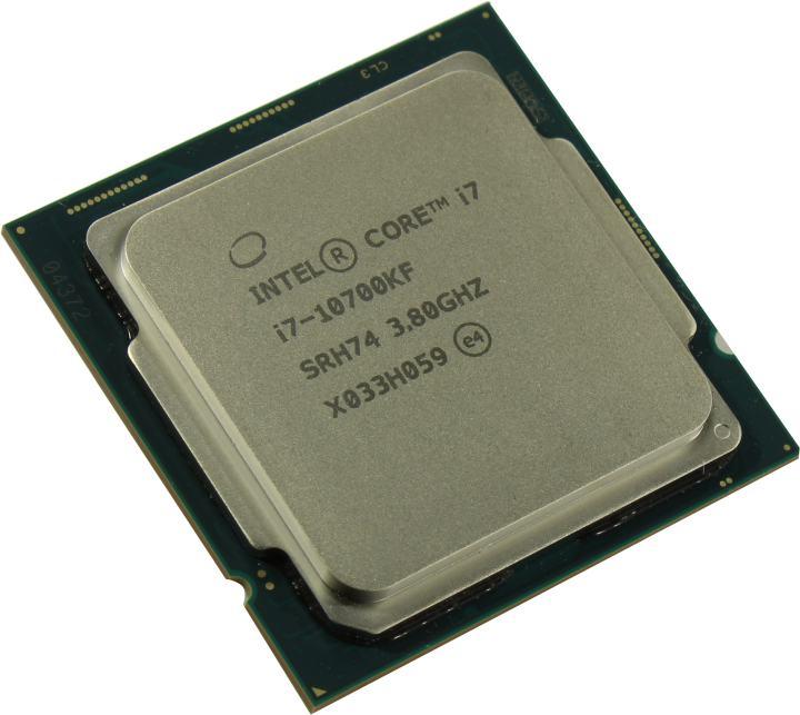 CPU Intel Core i7-10700KF 3.8 GHz/8core/2+16Mb/125W/8 GT/s LGA1200 - фото 1 - id-p192663279