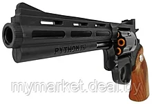Детский пневматический револьвер Colt Python 357 Питон с гильзами