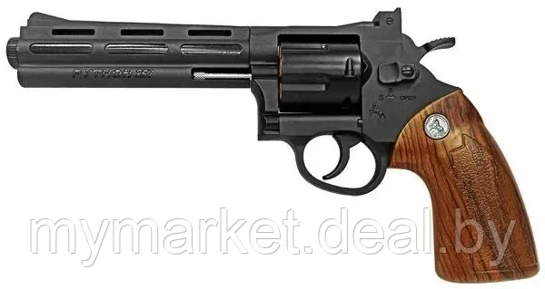 Детский пневматический револьвер Colt Python 357 Питон с гильзами - фото 4 - id-p200660537