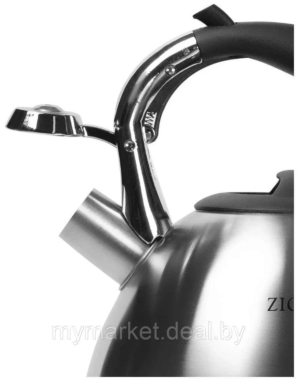 Чайник со свистком из нержавеющей стали 3,5 л ZIGEN ZG 4007 - фото 2 - id-p200660557