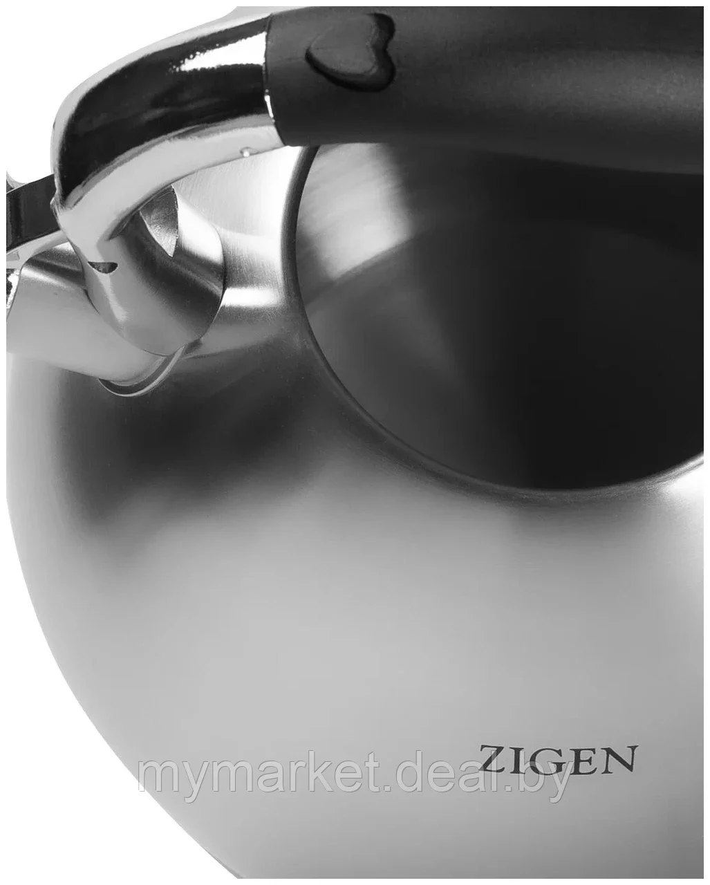 Чайник со свистком из нержавеющей стали 3,5 л ZIGEN ZG 4007 - фото 3 - id-p200660557