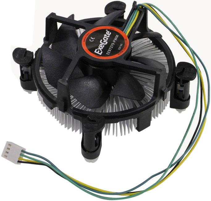 ExeGate EX283279RUS Cooler EE97379-PWM (4пин, 1155, Al)