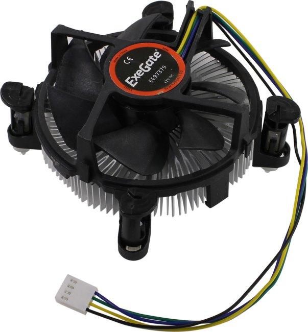 ExeGate EX283280RUS Cooler EE97379 (4пин, 1155, Al)