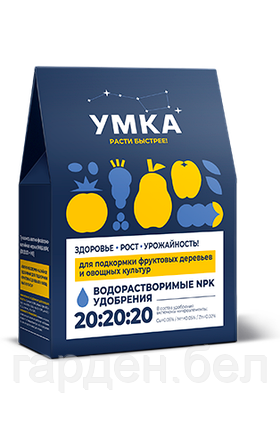 Удобренине УМКА NPK (20:20:20+МЕ) 100г, фото 2