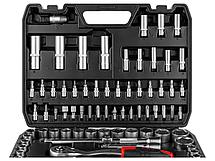 Набор головок и бит 1/4",1/2" 94 предмета STUTTGART 6 граней PRO STARTUL PRO-094S, фото 3