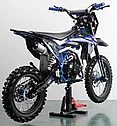 Мотоцикл Racer TRX125E Pitbike (синий, зеленый), фото 3