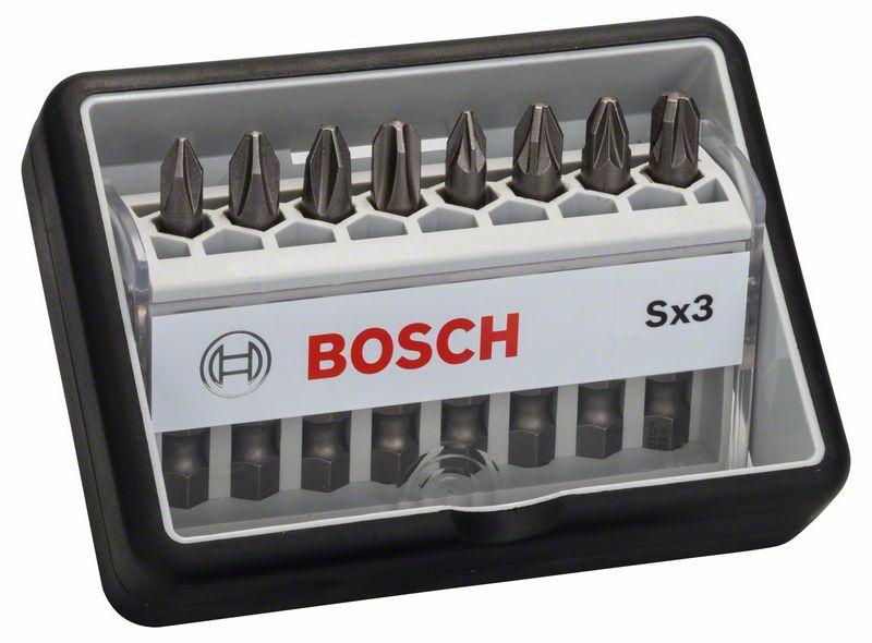 Набор Robust Line из 8 насадок-бит Sx Extra Hart Bosch 49 мм, 8 шт (2607002558) - фото 1 - id-p200657599