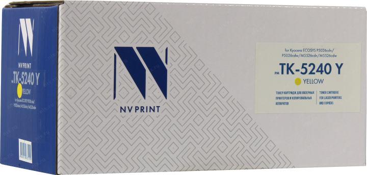 Картридж NV-Print TK-5240Y Yellow для P5026cdn/P5026cdw/M5526cdn/M5526cdw