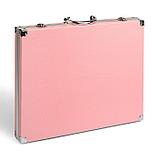 Набор для рисования, в чемоданчике ПВХ, розовый, фото 7