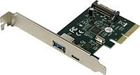 Orient AM-31U2PE-AC (RTL) PCI-Ex4, USB3.1-C 1port-ext, USB3.0 1port-ext