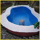 ВОТЕРСТОУН (Краскофф Про) – гидроизоляционная краска (эмаль) для бассейнов, фонтанов из бетона, фото 9