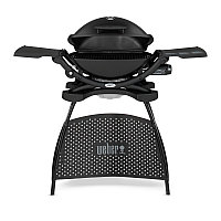 Гриль газовый Weber Q2200 на подставке, черный