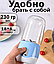 Портативный мини блендер для смузи и коктейлей Portable Juice Blender DM-888 ( емкость 400 ml) Розовый, фото 8