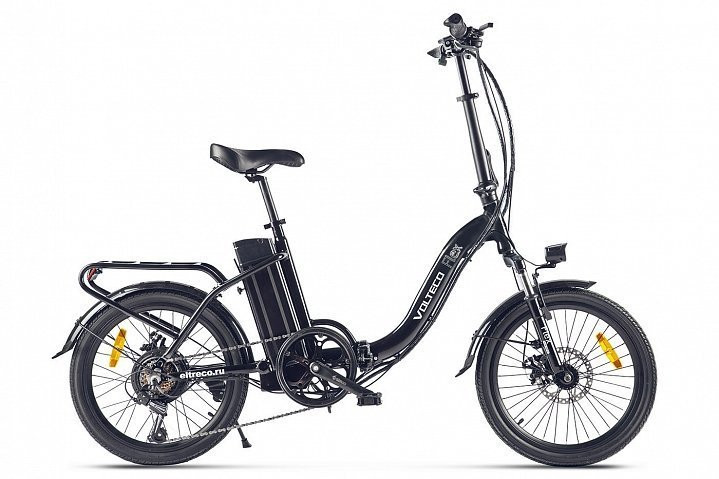 Электровелосипед Volteco Flex (черный) - фото 1 - id-p200673675