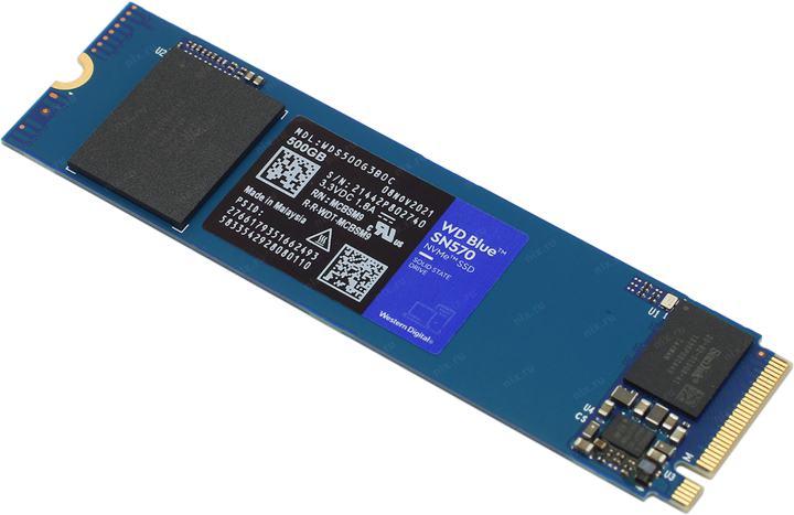 SSD 500 Gb M.2 2280 M WD Blue SN570 WDS500G3B0C 3D TLC