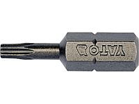 Бита TORX T10х25мм 1/4" (10шт) S2 HRC58-61 "Yato"