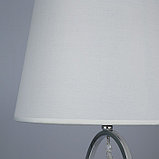 Настольная лампа Madera 60Вт E14 хром, фото 3