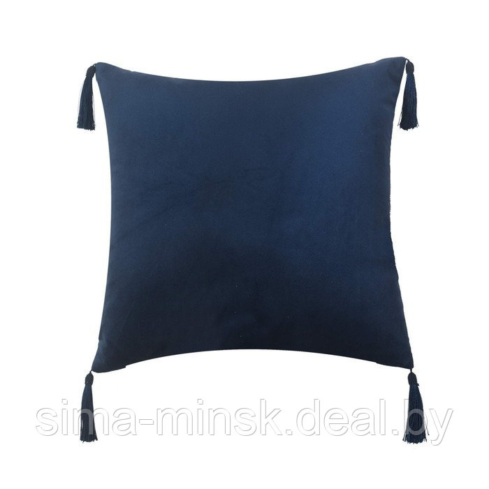 Наволочка «Кэтрин», размер 45x45 см, цвет синий - фото 2 - id-p200667696