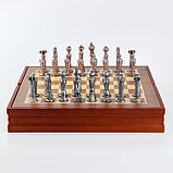 Шахматы сувенирные "Рыцарские" h короля-8.5 см, h пешки-5.7 см, 36 х 36 см, фото 4