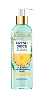 Мицеллярный гель с осветляющим эффектом для умывания лица Bielenda Fresh Juice Ананас, 190 г