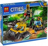 Конструктор CITIES 10710 "Миссия: Исследование джунглей" 397 детали, Bela (аналог Lego 60159)