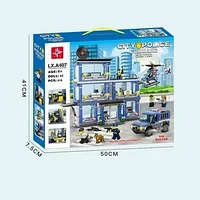 Конструктор City LX.A 407 "Полицейский участок", Аналог LEGO, 918 деталей