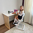 Растущий регулируемый школьный стул Ростик Rostik Белый СП1, фото 5