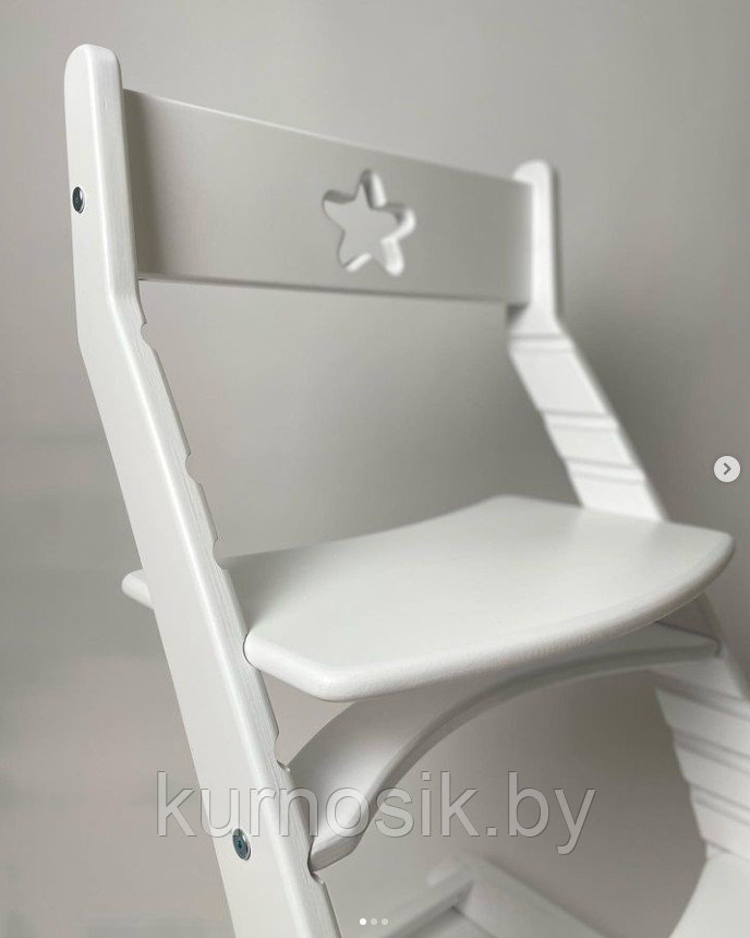 Растущий регулируемый школьный стул Ростик Rostik Белый СП1 - фото 6 - id-p111471746