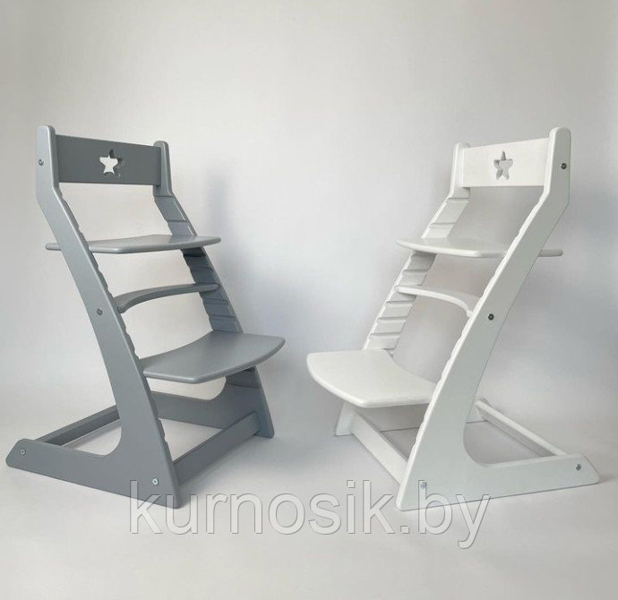 Растущий регулируемый школьный стул Ростик Rostik Белый СП1 - фото 8 - id-p111471746