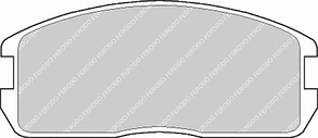 FDB357 Zigger, Колодки тормозные дисковые