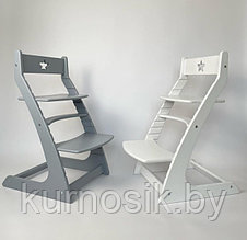 Растущий регулируемый школьный стул Ростик Rostik Серый СП1