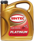 Моторное масло SINTEC Platinum 5W-40 4л - фото 1 - id-p200678010