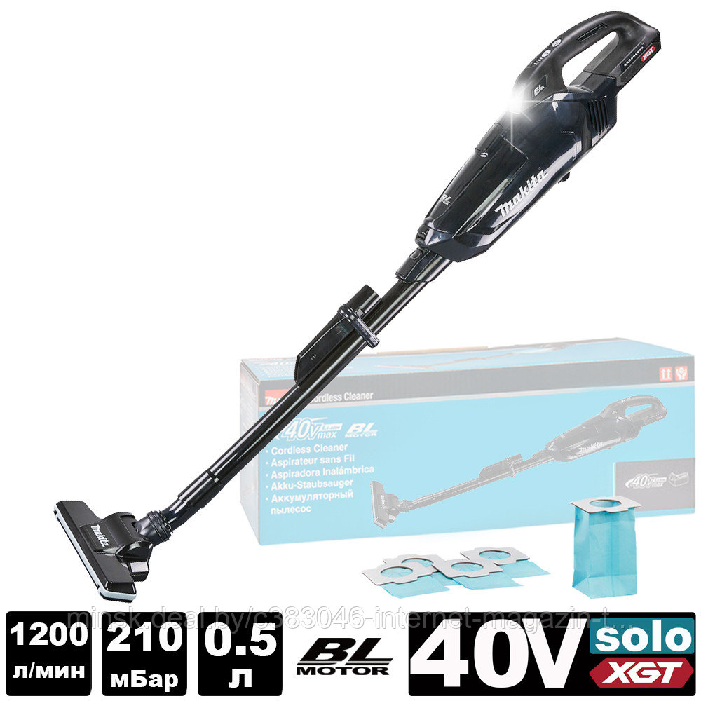 Пылесос строительный CL002GZ03 (CL 002 GZ03) аккумуляторный MAKITA - фото 1 - id-p60692940