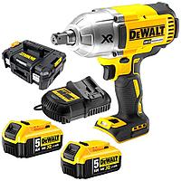 Гайковерт аккумуляторный бесщеточный DeWalt DCF899P2 (950 Нм, 2 АКБ 5 А/ч, кейс T-Stak)