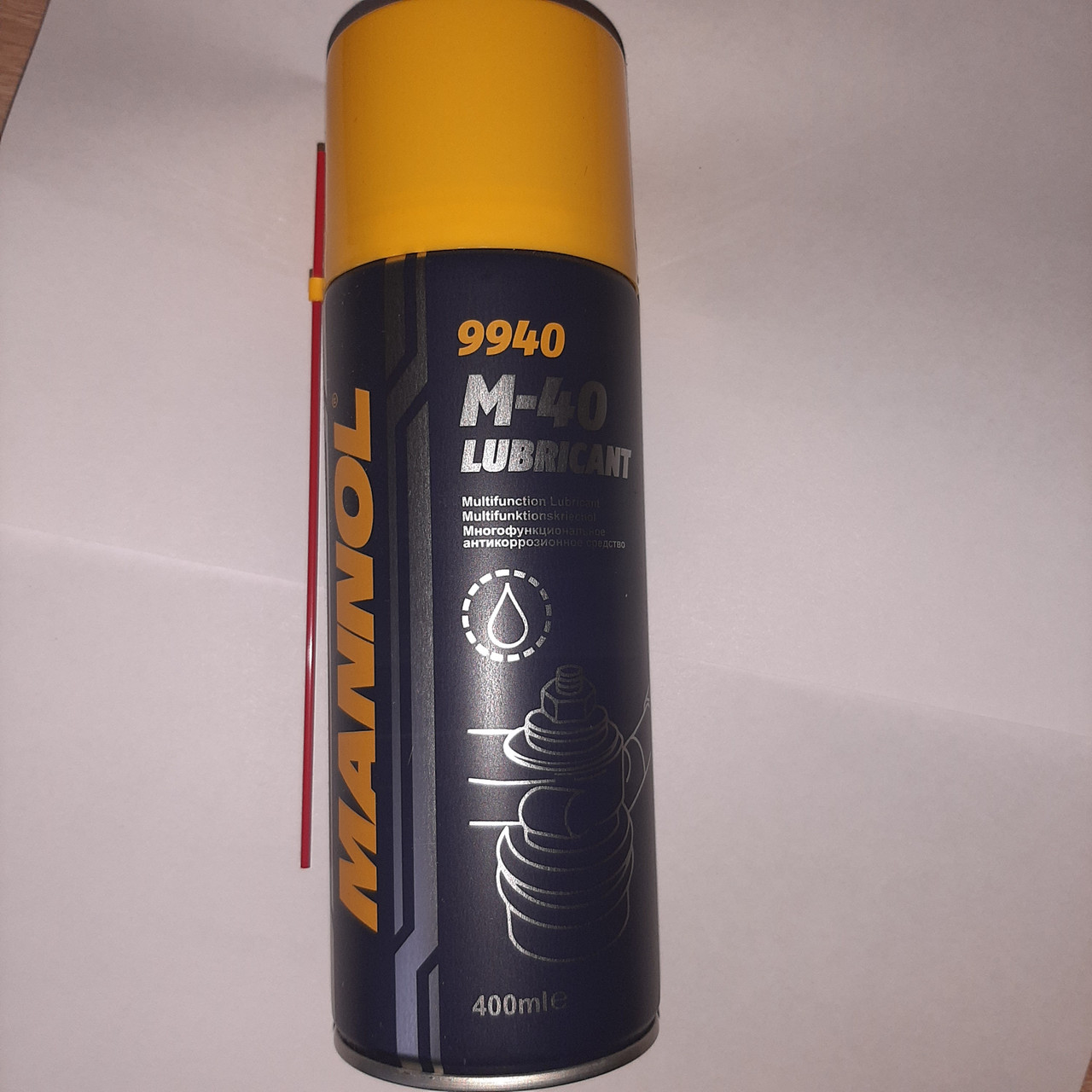 Аэрозольная смазка 9940 MANNOL M-40 Lubricant универсальная (аналог смазки WD-40) 400мл - фото 2 - id-p200684415