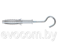 Дюбель с С-образным крючком 6х35 мм (4 шт в зип-локе) STARFIX