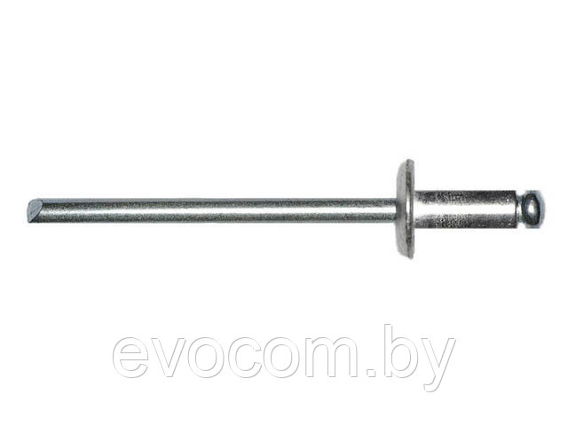 Заклепка вытяжная 4.0х8 мм сталь/сталь, цинк (25 шт в зип-локе) STARFIX