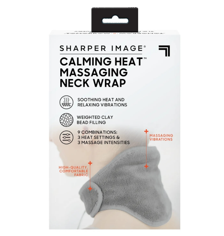 Массажер-грелка для шеи / массажный шарф CALM MASSAGING NECK WRAP - фото 9 - id-p200701476