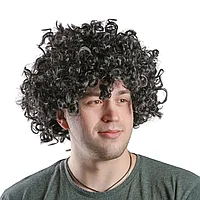 Карнавальный парик Кудряшки черные