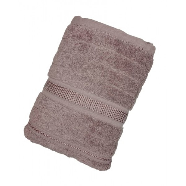Полотенце махровое для лица PHILIPPUS 50*90 EA056/50 розово-коричневое - фото 1 - id-p200697947