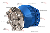 Гидромотор POCLAIN HYDRAULICS MSE02-0-15A-F03-1120-3DFJ (code A14384K).