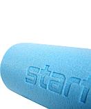 Ролик для йоги и пилатеса STARFIT , Core FA-501, 15x45 см, синий пастель, фото 4