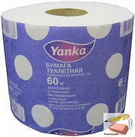 Бумага туалетная Yanka К-668, со втулкой, 60 метров, арт.К-668